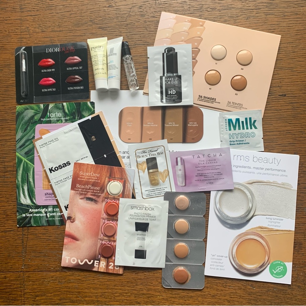 Makeup & Skincare sample lot